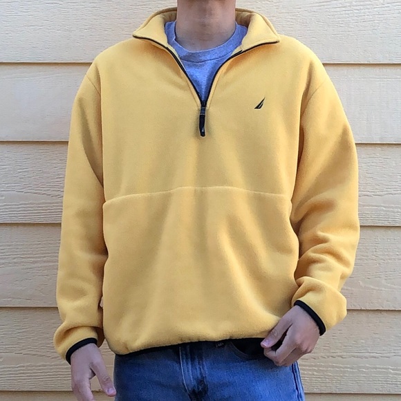 Nautica Fleece Sweater Yellow 